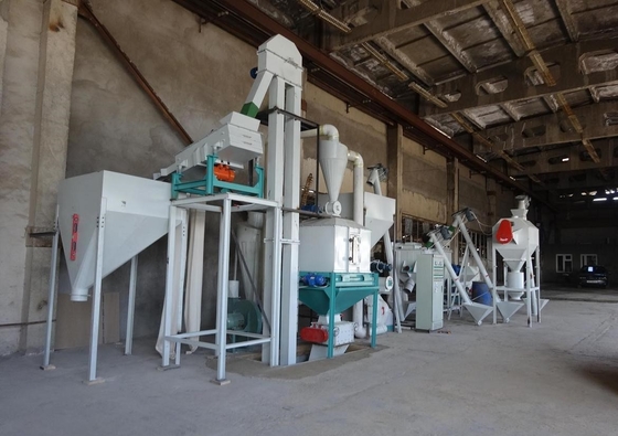 10-18t/h Poultry Feed Production Machine Cow Feed Production Line